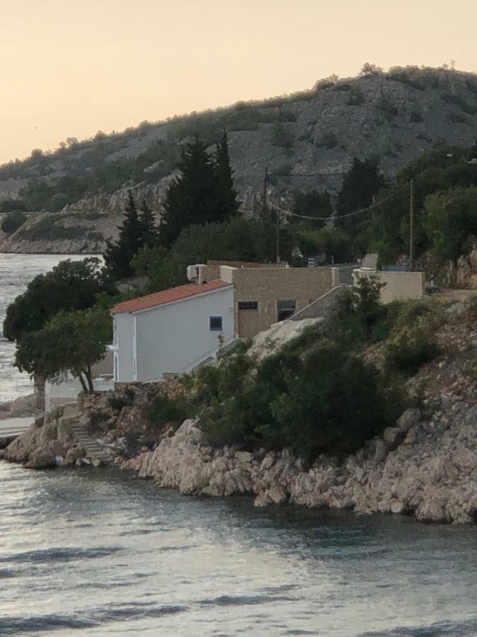 Villa Beline Direct Aan Zee, Verwarmd Zwembad En Sauna Tribanj-Kruscica Luaran gambar